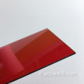 Carte d'endurance de PC transparent de 2,5 mm bruns de 2,5 mm